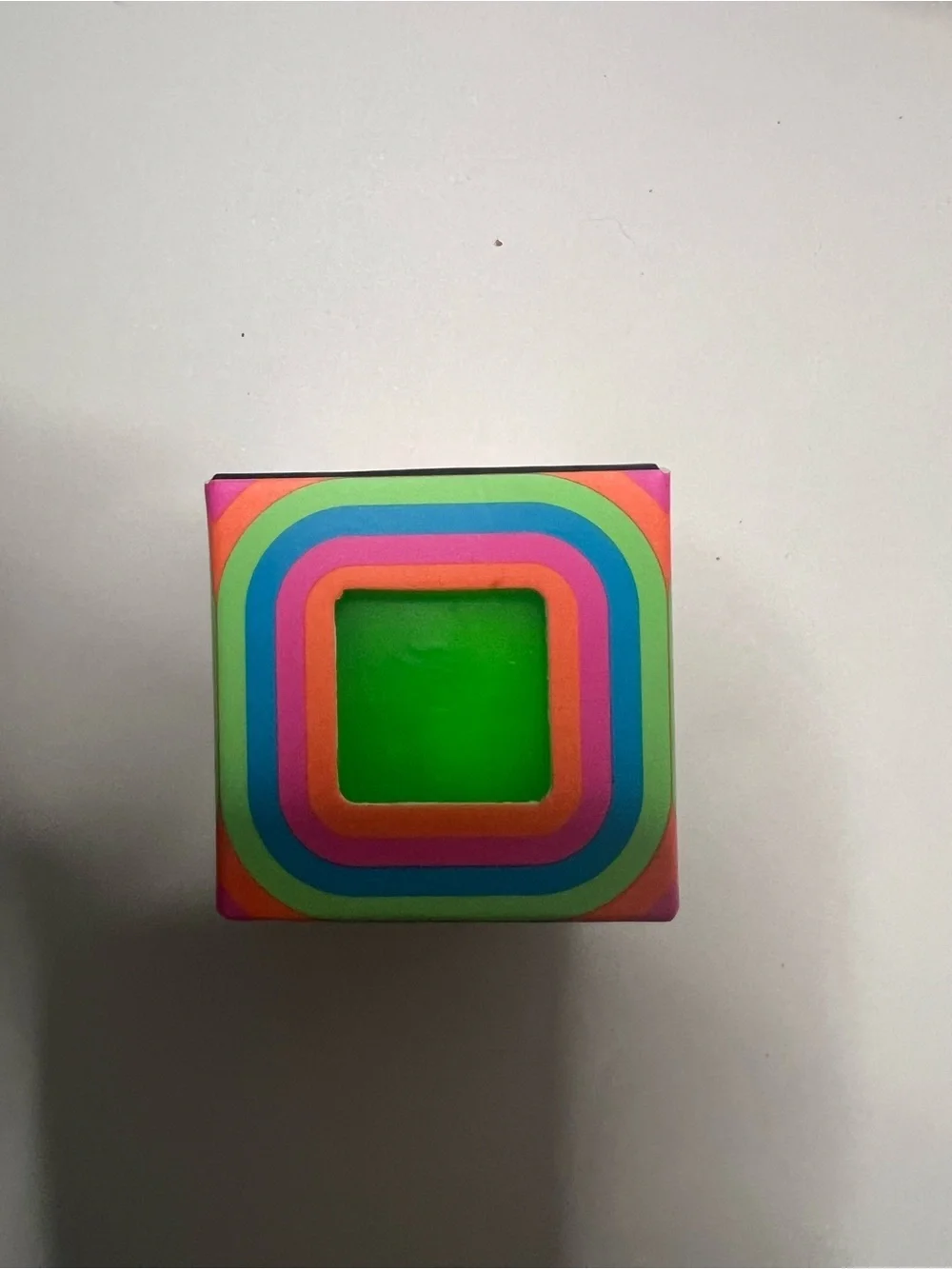 NWT MINI Schylling Cool Cube Needoh - Neon Green
